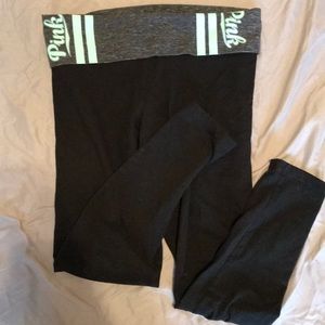 Cropped yoga pants